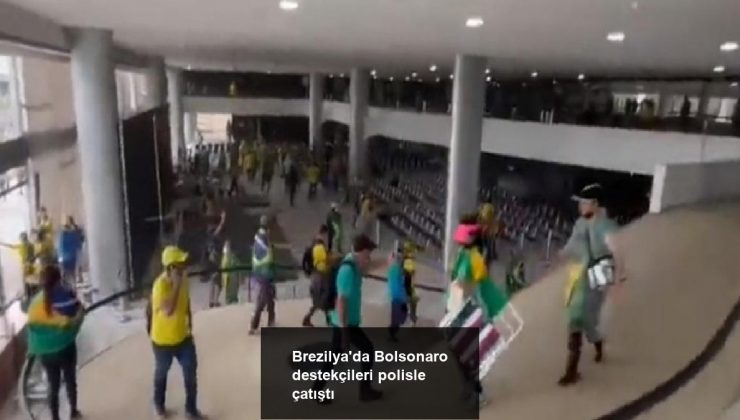 Brezilya’da Bolsonaro destekçileri polisle çatıştı
