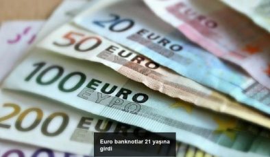 Euro banknotlar 21 yaşına girdi