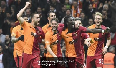 Galatasaray, Ankaragücü’nü mağlup etti
