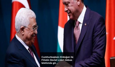 Cumhurbaşkanı Erdoğan ile Filistin Devlet Lideri Abbas telefonda görüştü