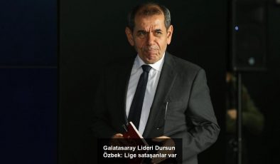 Galatasaray Lideri Dursun Özbek: Lige sataşanlar var