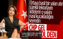 Gazeteci Sedef Kabaş duyurdu! CHP’den Milletvekili aday adayıyım…