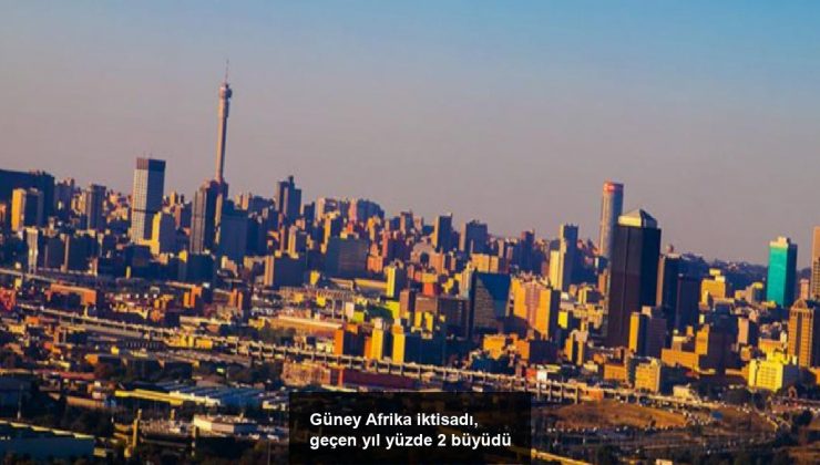 Güney Afrika iktisadı, geçen yıl yüzde 2 büyüdü