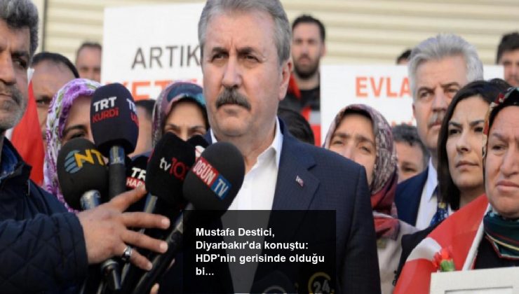 Mustafa Destici, Diyarbakır’da konuştu: HDP’nin gerisinde olduğu bir aday desteklenemez
