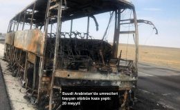 Suudi Arabistan’da umrecileri taşıyan otobüs kaza yaptı: 20 meyyit