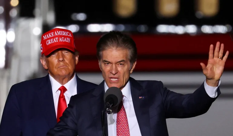 TRUMP, DOKTOR MEHMET ÖZ İLE ABD SAĞLIK SİSTEMİNDE YENİ BİR DÖNEM BAŞLATMAK İSTİYOR