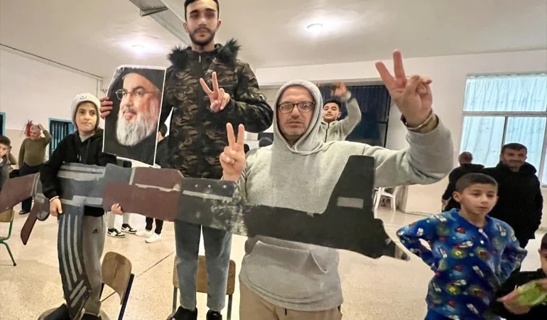 Lübnan’da Ateşkes Sevinci: Halk Sığınaklardan Çıkıp Kutlamalar Yaptı