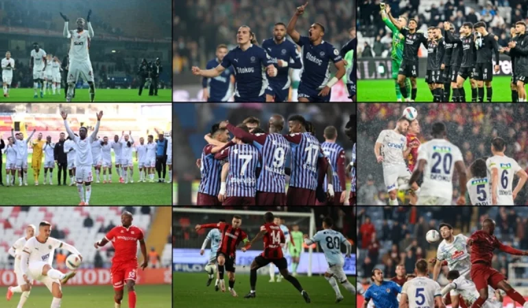 Süper Lig’de 19. Hafta Sonrası Puan Durumu ve 20. Hafta Fikstürü