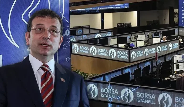 BORSA İSTANBUL’DA EKREM İMAMOĞLU ETKİSİ: BIST 100 YÜZDE 6,87 DÜŞTÜ