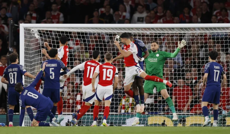 PSG, ARSENAL DEPLASMANINDA ZAFERİ KAPTI