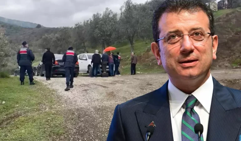 İMAMOĞLU’NUN BABASININ YAZLIK EVİNDE JANDARMADAN ŞOK BASKIN