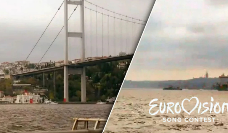 EUROVISION’DA İSTANBUL GÖRSELİ TEPKİ TOPLADI