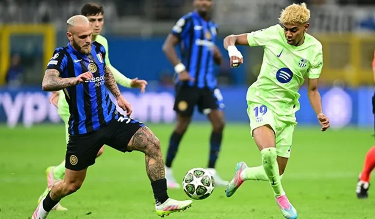 INTER, BARCELONA’YI ELEDİ FİNALE YÜKSELDİ