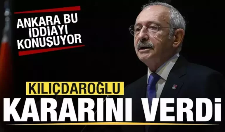 ANKARA KULİSLERİNDE KILICDAROĞLU İDDİASI: MAHKEME KARARINA UYARSA OLASI KURULTAY İPTAL EDİLEBİLİR