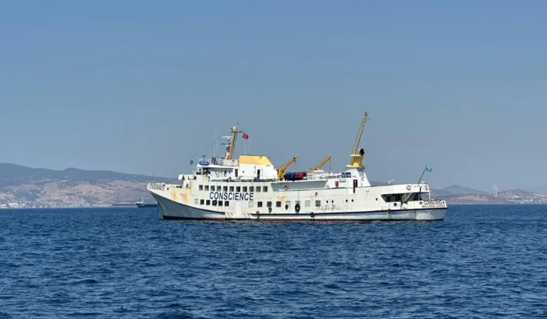 VİCDAN GEMİSİ ONARILDI, GAZZE İÇİN YENİDEN DENİZE AÇILDI, İNSANİ MESAJ GÜÇLENDİ