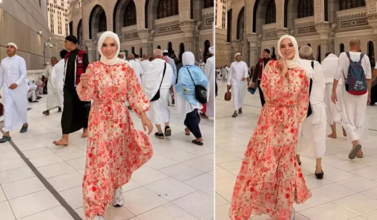 SİHİRLİ ANNEM’İN TUĞÇE’Sİ DAMLA ERSUBAŞI UMRE’YE GİTTİ